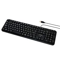 (未使用･未開封品)ミヨシ MCO レトロ風デザインUSBキーボード ブラック TRT-US01/BK Amazon.co.jp: ミヨシ MCO レトロ風デザインUSBキーボード ブラック